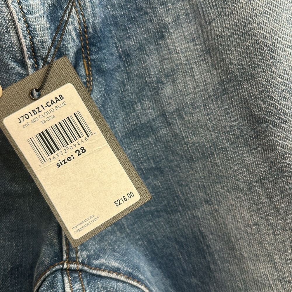 John Varvatos Men's Jv 701 Regular Fit Slim-Straight Jeans - Picture 7 of 13